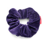 Scrunchie Velvet dark violet