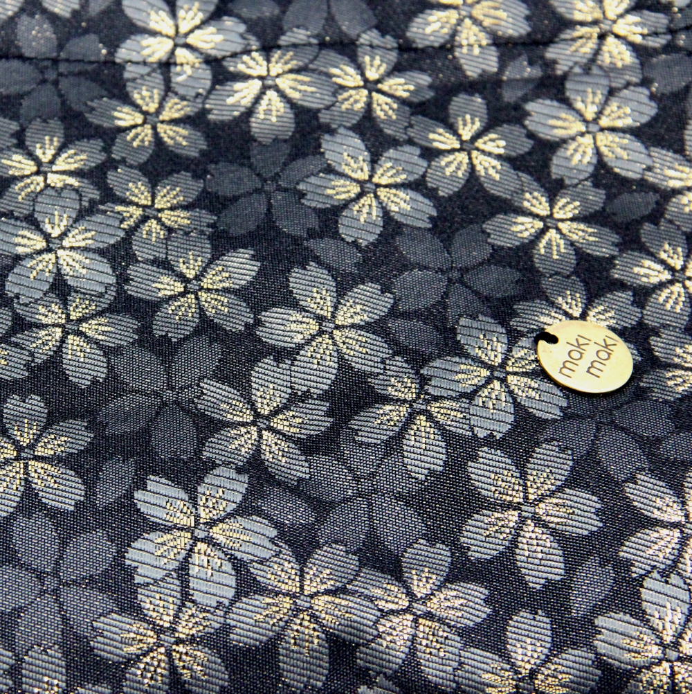 Kinchak POCHETTE Japanese KINRAN sakura black - obrazek 2