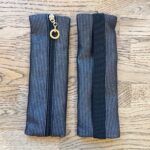 piórnik z gumką SILVER STRIPE