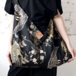 AZMA Japanese TSURU/KAME black SMALL