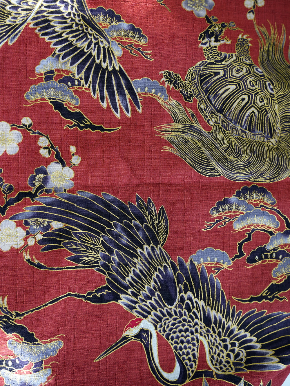 AZMA Japanese TSURU/KAME red BIG - obrazek 2