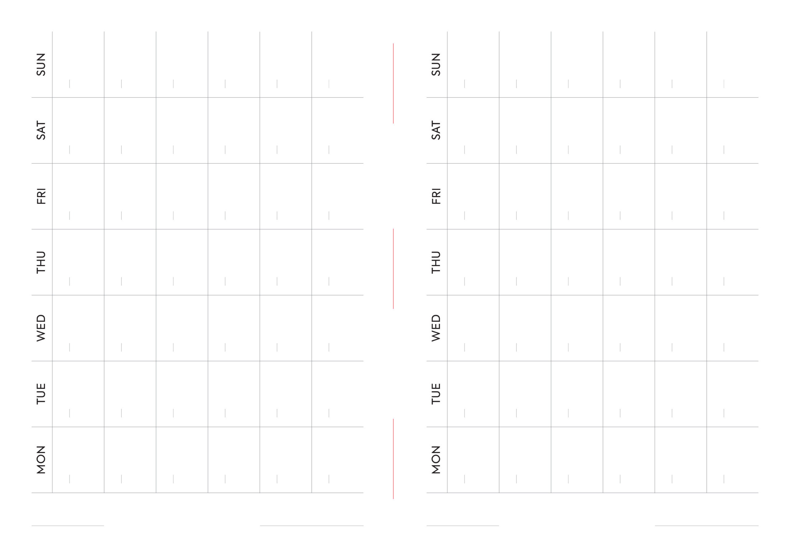 wkład Planner-Diary 日日是好日 EVERY DAY A GOOD DAY - obrazek 2