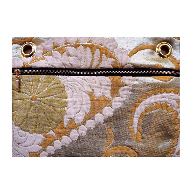 OBI BAG Japanese obi KIKU pink