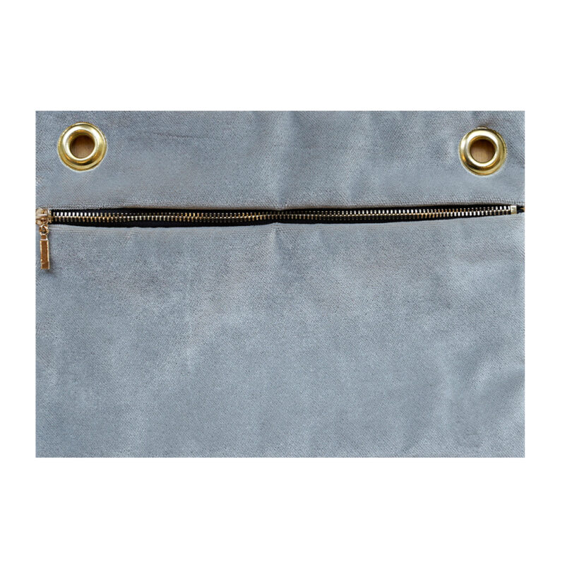OBI BAG velvet dove gray