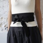OBI BELT cotton all black