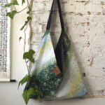 AZMA Japanese Sakura ombre green SMALL