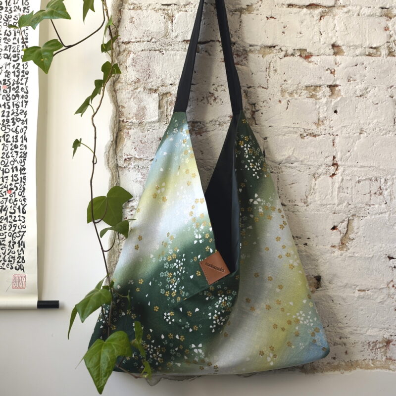 AZMA Japanese Sakura ombre green SMALL