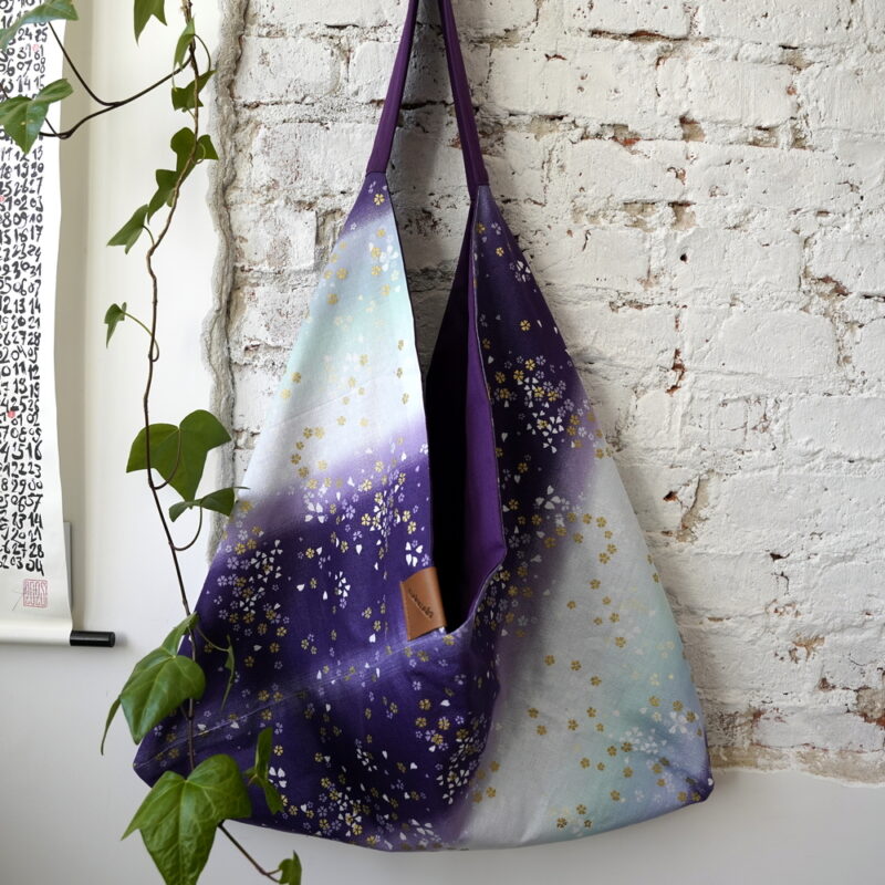 AZMA Japanese Sakura ombre violet SMALL